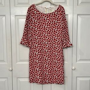 Red Poppy Kate Spade Sheath Dress